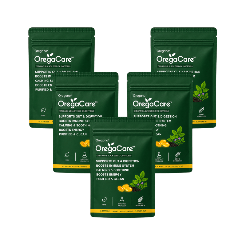 OregaCare™ | Fights bad bacteria. Supports the gut. Boosts immunity.