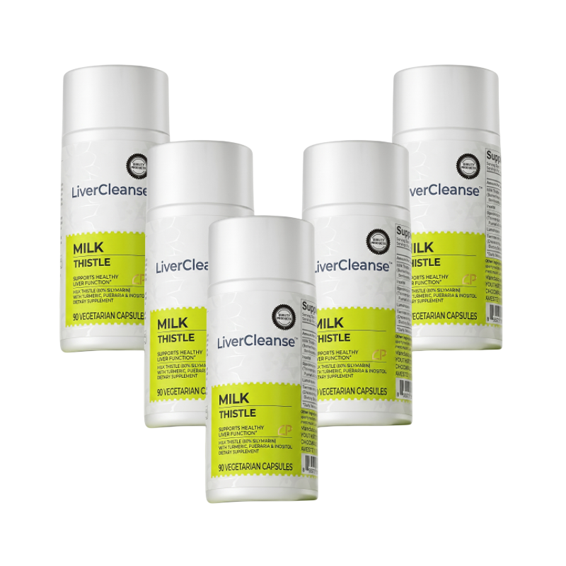LiverCleanse™ - Milk Thistle Liver Detox & Digestive Relief