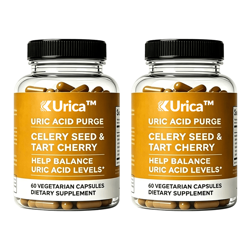 Urica™ Uric Acid Defense Formula | Flushes uric acid, stops inflammation, and restores joint freedom in just 24-48 hours!