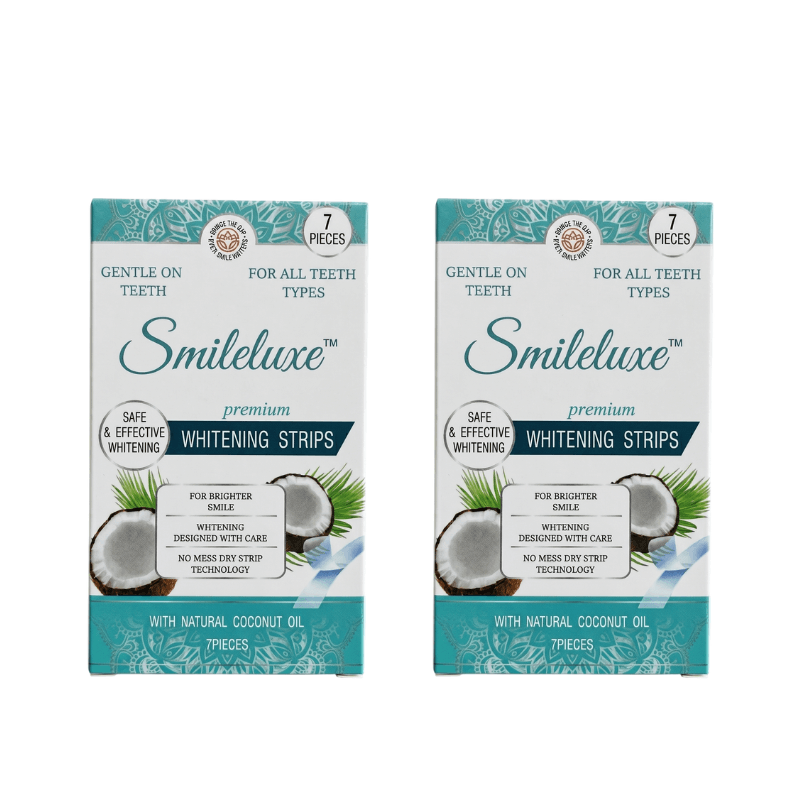 Smileluxe™ Premium Whitening Strips | Lifts deep stains, prevents sensitivity, and restores your brilliant white smile in just 60 minutes!