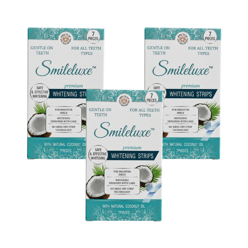 Smileluxe™ Premium Whitening Strips | Lifts deep stains, prevents sensitivity, and restores your brilliant white smile in just 60 minutes!