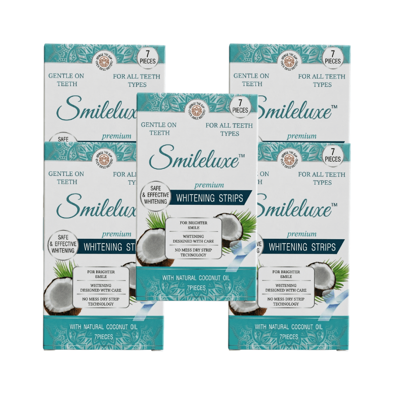 Smileluxe™ Premium Whitening Strips | Lifts deep stains, prevents sensitivity, and restores your brilliant white smile in just 60 minutes!