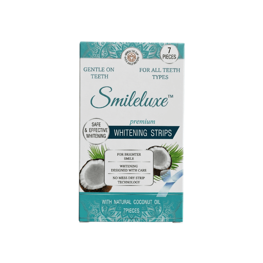 Smileluxe™ Premium Whitening Strips | Lifts deep stains, prevents sensitivity, and restores your brilliant white smile in just 60 minutes!