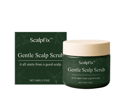 ScalpFix™ Natural Scalp Scrub | Exfoliates, soothes, and reduces scalp itchiness by up to 94%!