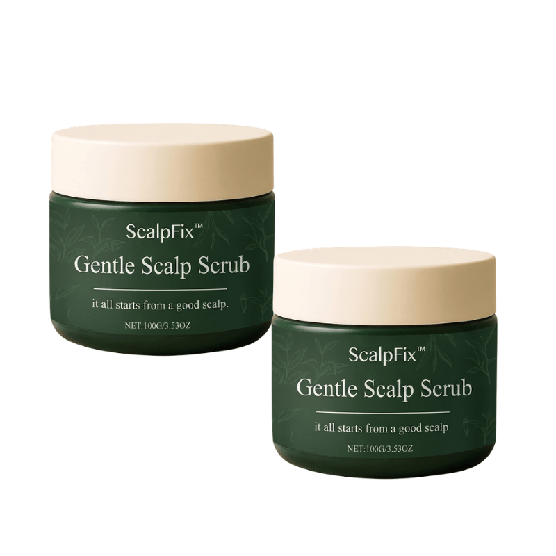 ScalpFix™ Natural Scalp Scrub | Exfoliates, soothes, and reduces scalp itchiness by up to 94%!