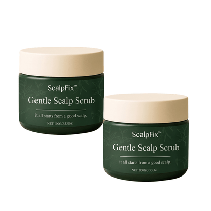 ScalpFix™ Natural Scalp Scrub | Exfoliates, soothes, and reduces scalp itchiness by up to 94%!