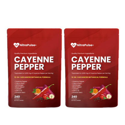 NitraPulse™ | Cayenne Pepper Softgels The Breakthrough That's Ending Men's Dependency on ED Pills