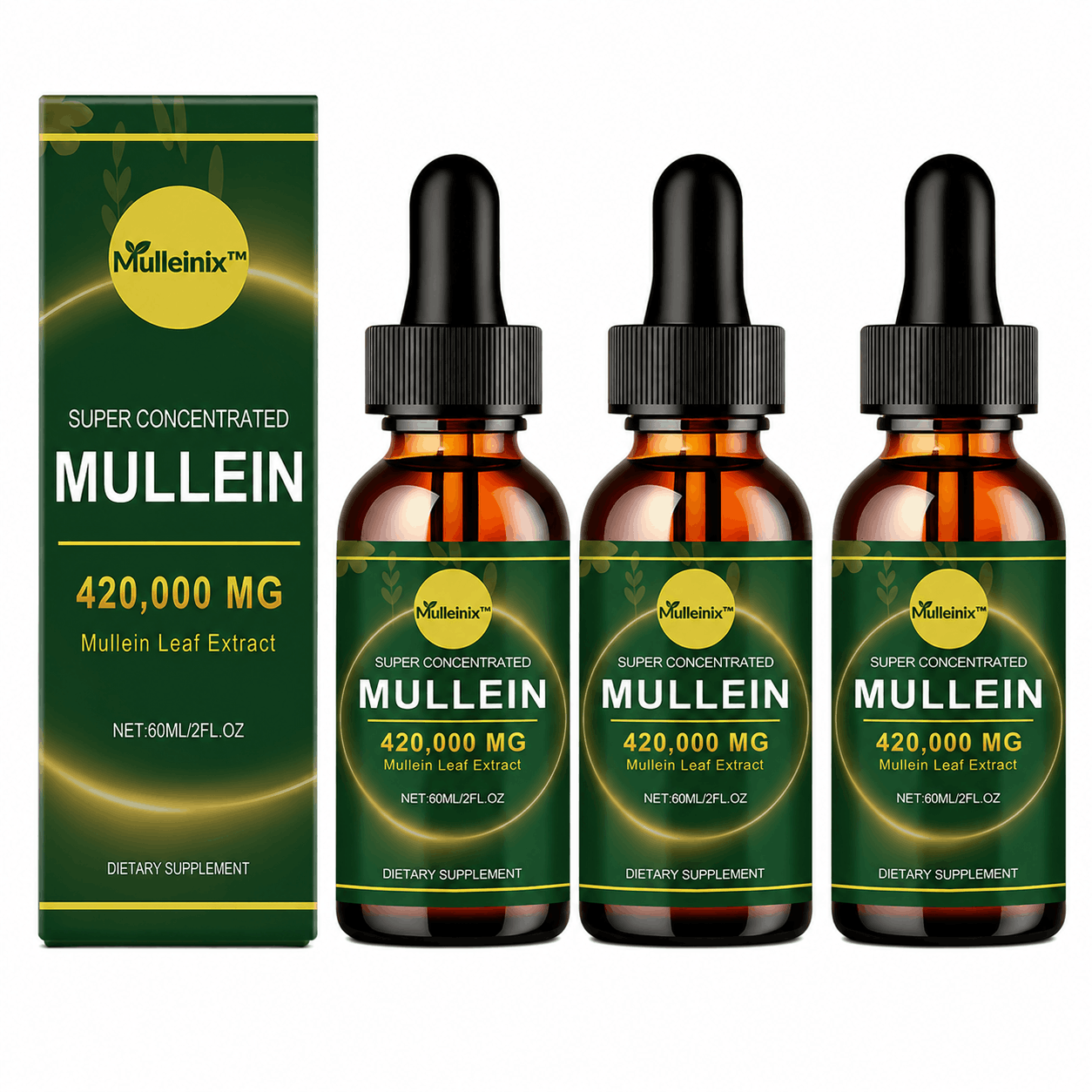 Mulleinix™ | Instantly supports easier breathing and clearer lungs — anytime, anywhere