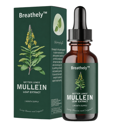 Breathely™ Lung-Cleansing Drops | Clear 95% of your airways in just 48 hours