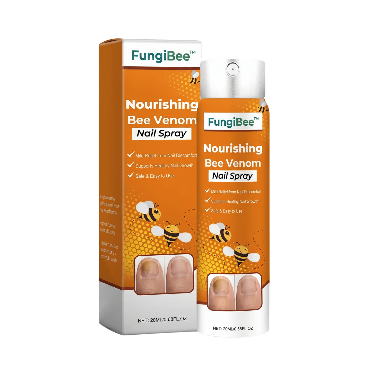FungiBee™ | Stops nail fungus fast and restores healthy, clear nails in just 14 days