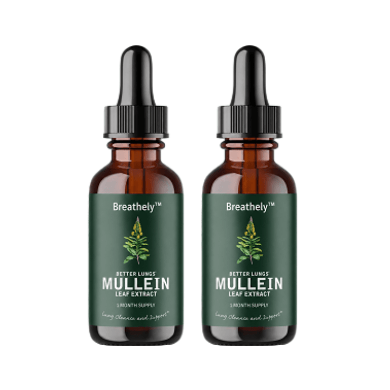 Breathely™ Lung-Cleansing Drops | Clear 95% of your airways in just 48 hours