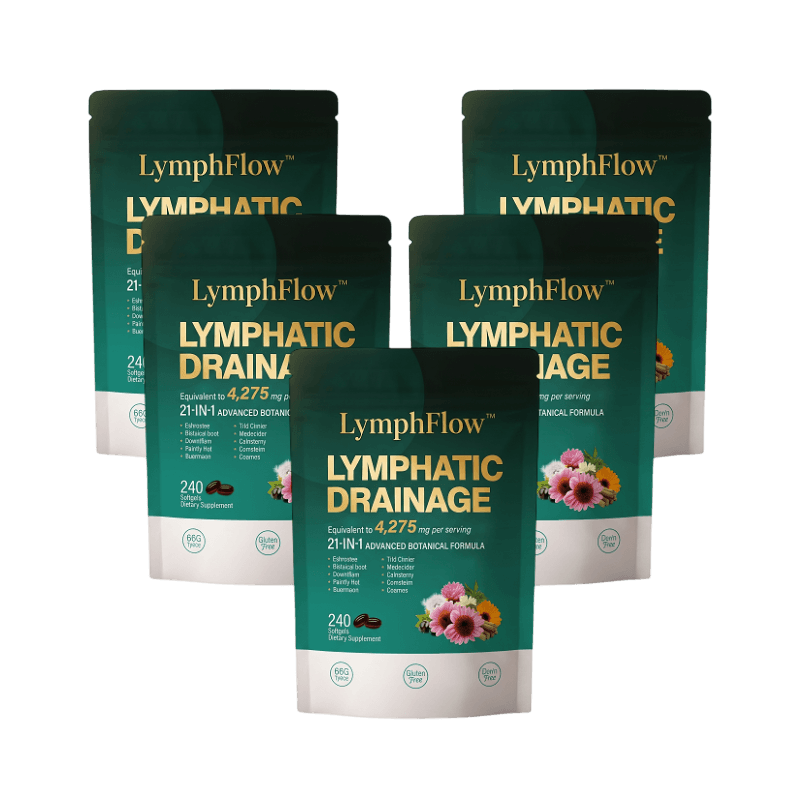 LymphFlow™ - Daily Botanical Complex for Swelling & Water Retention