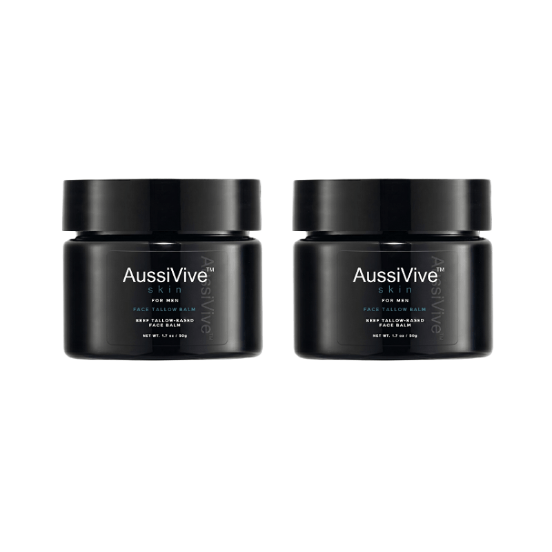 AussiVive™ | Wrinkle Defense Tallow Balm(Most men see visible results within a few weeks!)