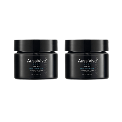 AussiVive™ | Wrinkle Defense Tallow Balm(Most men see visible results within a few weeks!)
