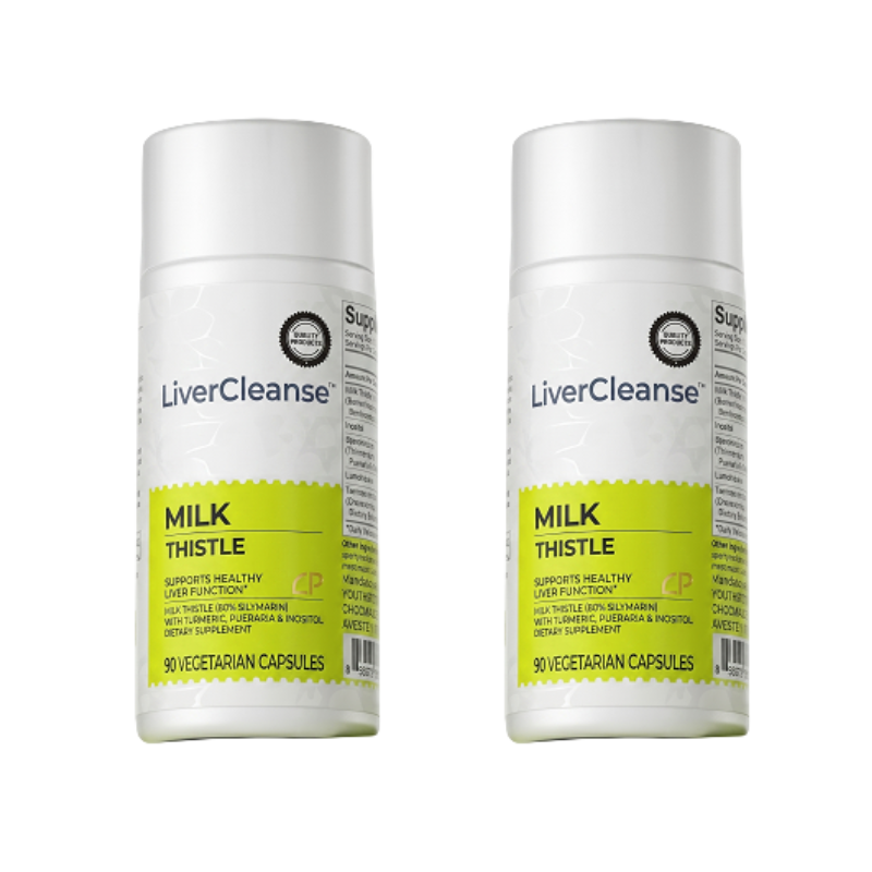 LiverCleanse™ - Milk Thistle Liver Detox & Digestive Relief