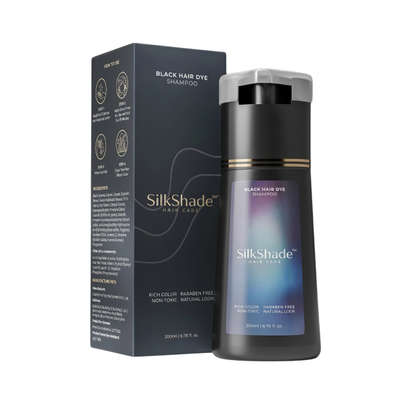 SilkShade™ | Visibly Covers Greys & Conditions While You Wash