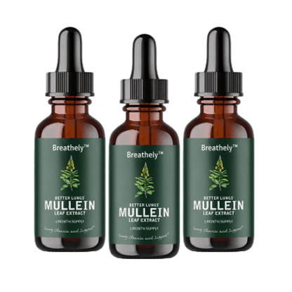 Breathely™ Lung-Cleansing Drops | Clear 95% of your airways in just 48 hours