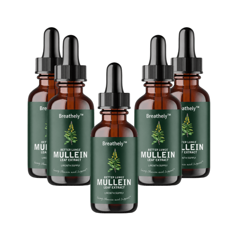 Breathely™ Lung-Cleansing Drops | Clear 95% of your airways in just 48 hours
