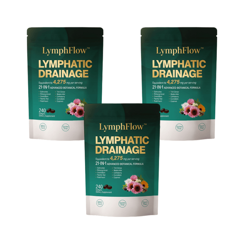 LymphFlow™ - Daily Botanical Complex for Swelling & Water Retention