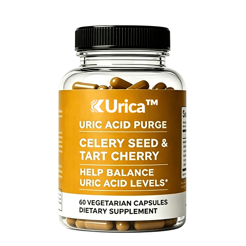 Urica™ Uric Acid Defense Formula | Flushes uric acid, stops inflammation, and restores joint freedom in just 24-48 hours!