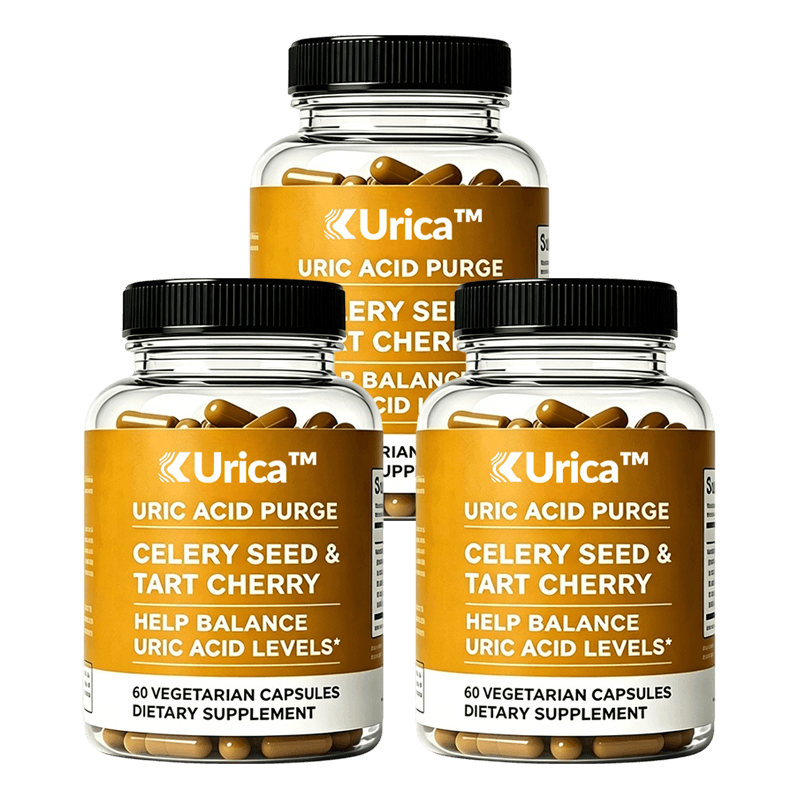 Urica™ Uric Acid Defense Formula | Flushes uric acid, stops inflammation, and restores joint freedom in just 24-48 hours!