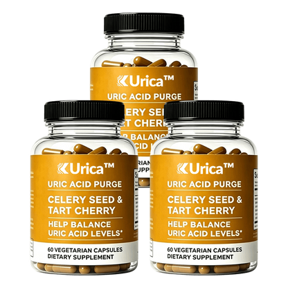 Urica™ Uric Acid Defense Formula | Flushes uric acid, stops inflammation, and restores joint freedom in just 24-48 hours!
