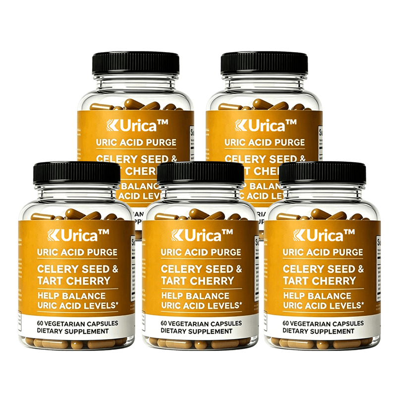 Urica™ Uric Acid Defense Formula | Flushes uric acid, stops inflammation, and restores joint freedom in just 24-48 hours!