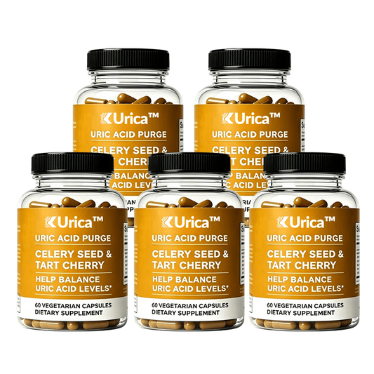 Urica™ Uric Acid Defense Formula | Flushes uric acid, stops inflammation, and restores joint freedom in just 24-48 hours!